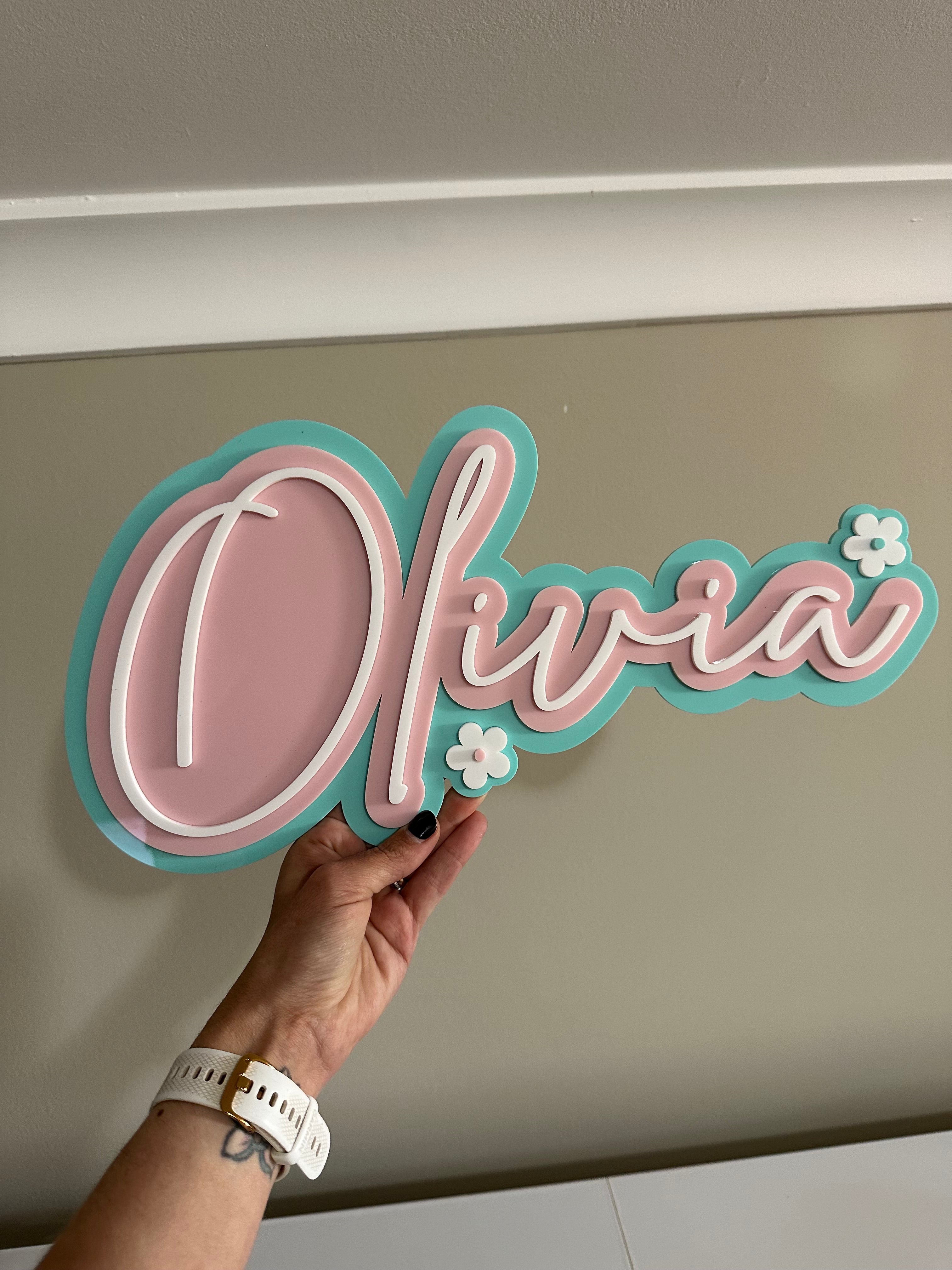 Door Plaque - Daisy