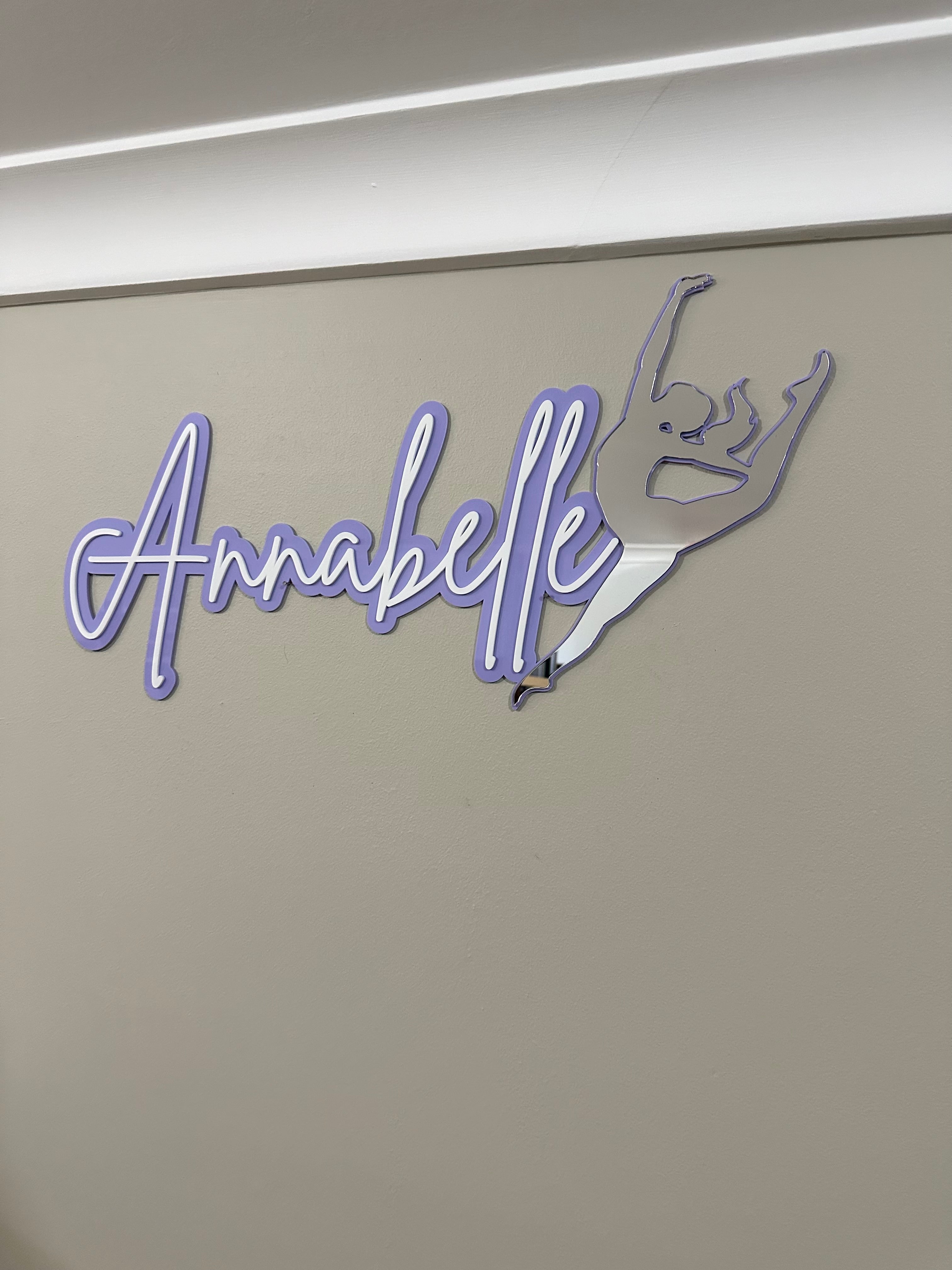 Personalised Dancer Plaque
