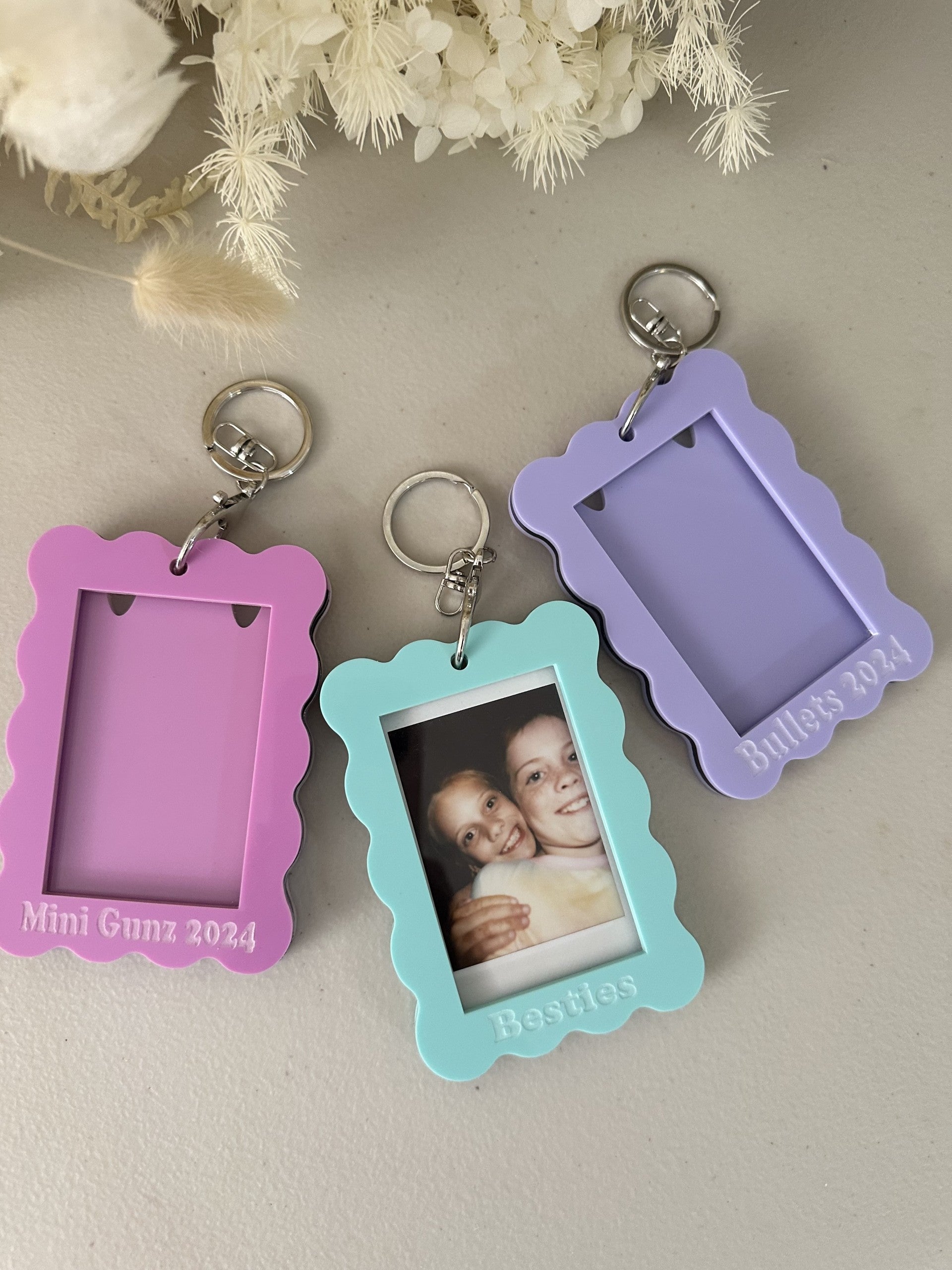 Polaroid Keyring Photo Frame