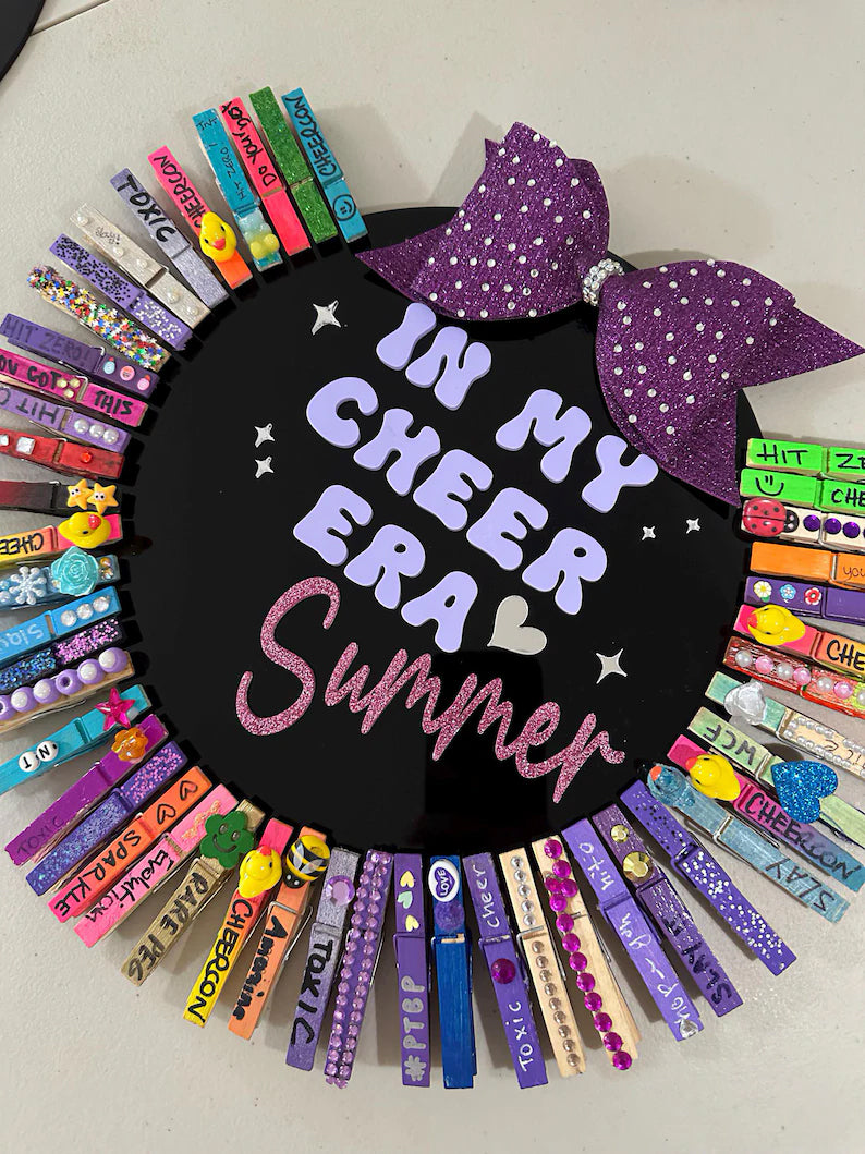 Cheer Peg Board