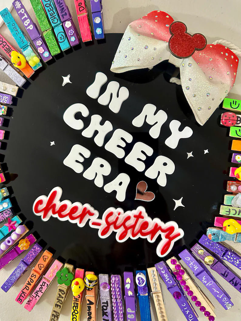 Cheer Peg Board