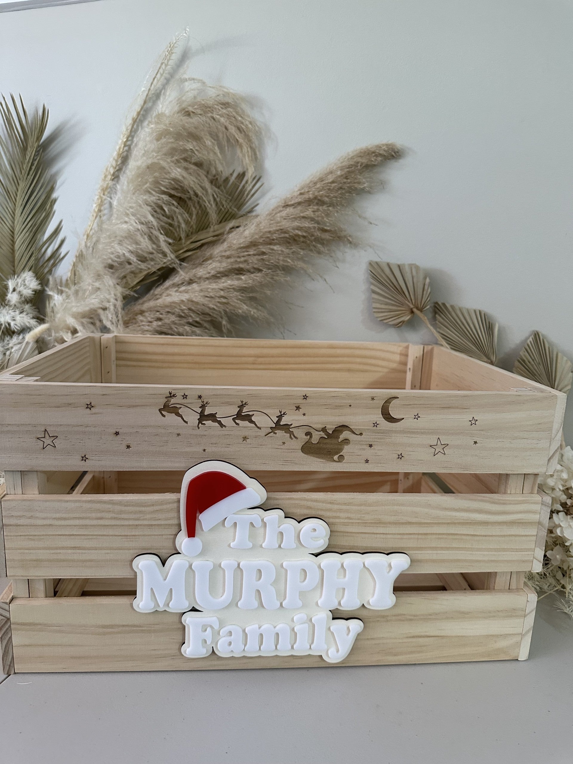 Extra Large Family Christmas Crate